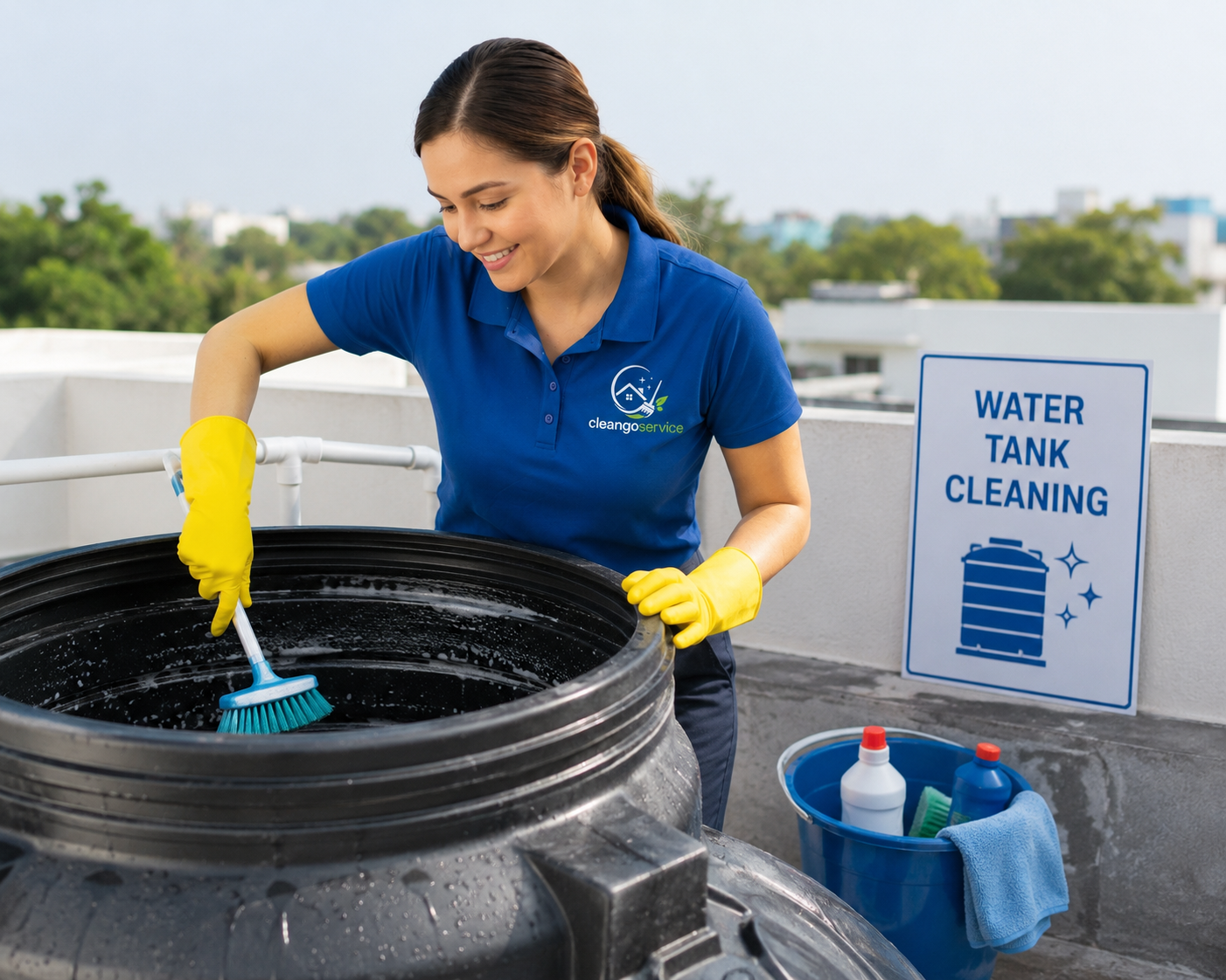 Water Tank Cleaning