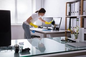 Office cleaning one time